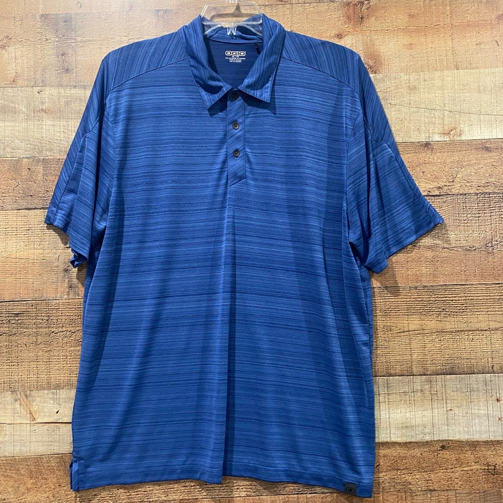 OGIO Mens Blue Polo Shirt Size 2XL